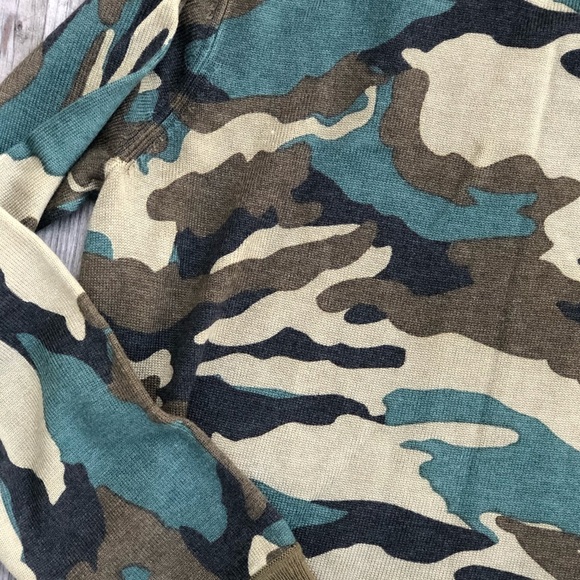 🌺🌺J.Crew knitted camo bomber cardigan 🌺🌺 - Picture 15 of 15